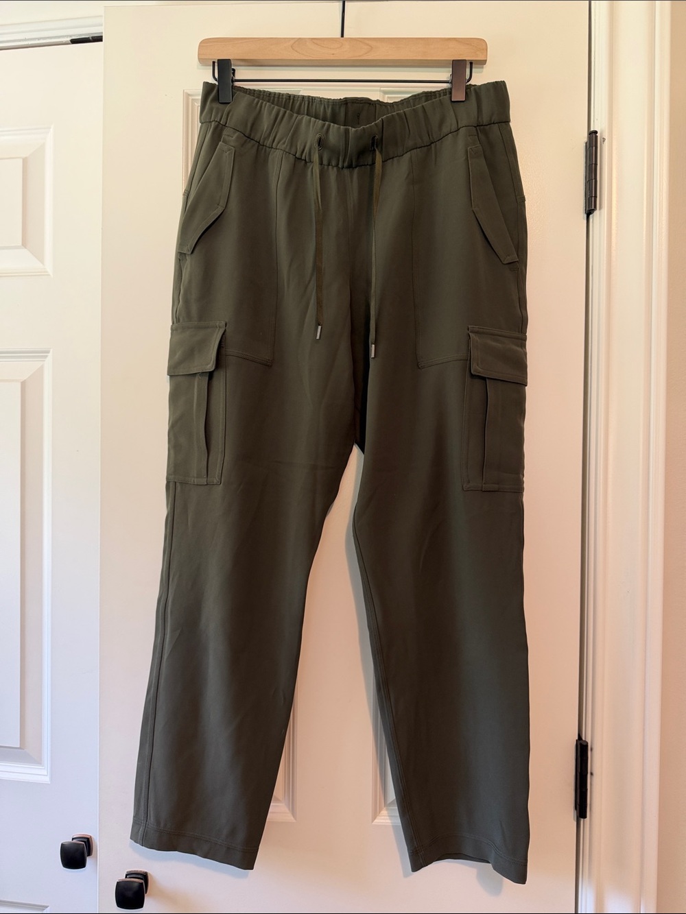Lululemon Olive Green Cargo Jogger Pants
